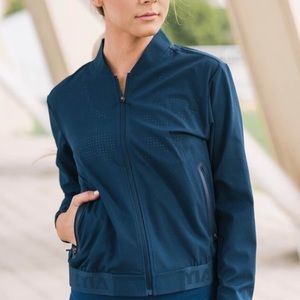 ZYIA Navy Chill Note Jacket NWOT XS